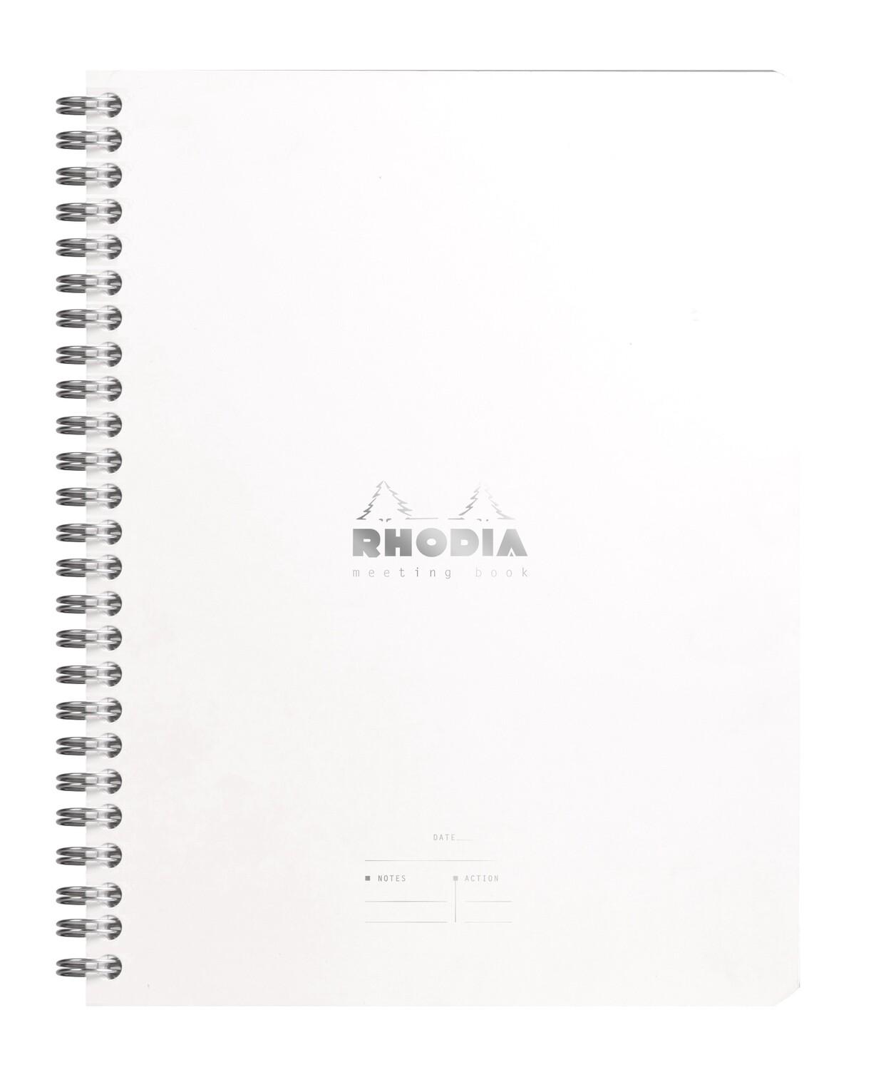 Notebook, Meeting, A5 White, Rhodia
