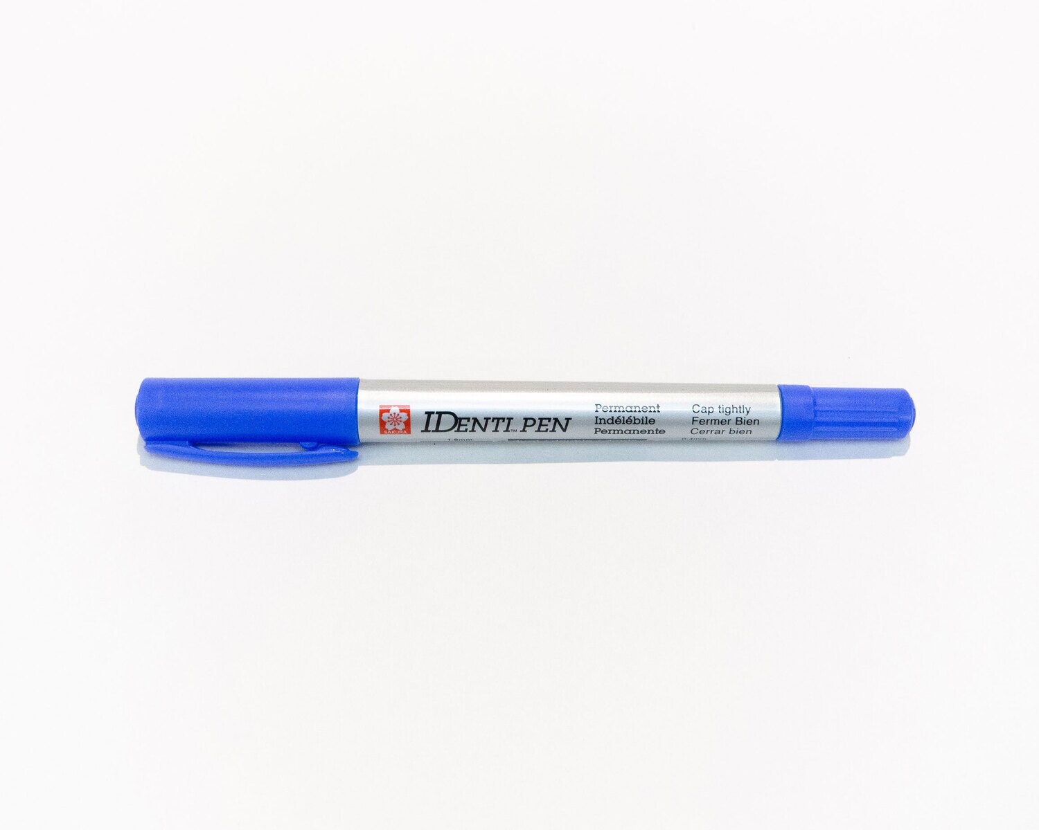 Pen, Most Surfaces, IDenti-Pen Blue, Dual Tip, Single