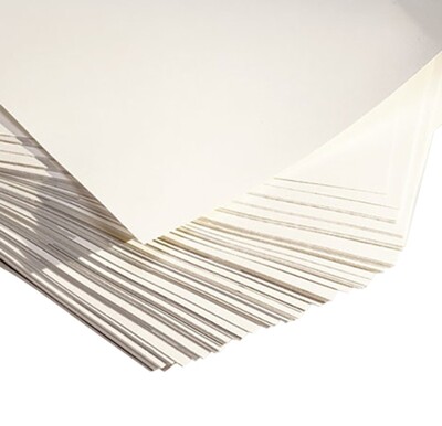 Paper, Watercolour Hot Press, 300 lbs, 22" x 30" White, Single, Studio Sheets by Fabriano