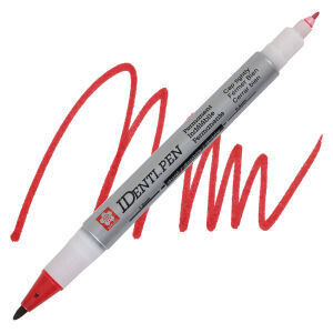 Pen, Most Surfaces, IDenti-Pen Green, Dual Tip, Single