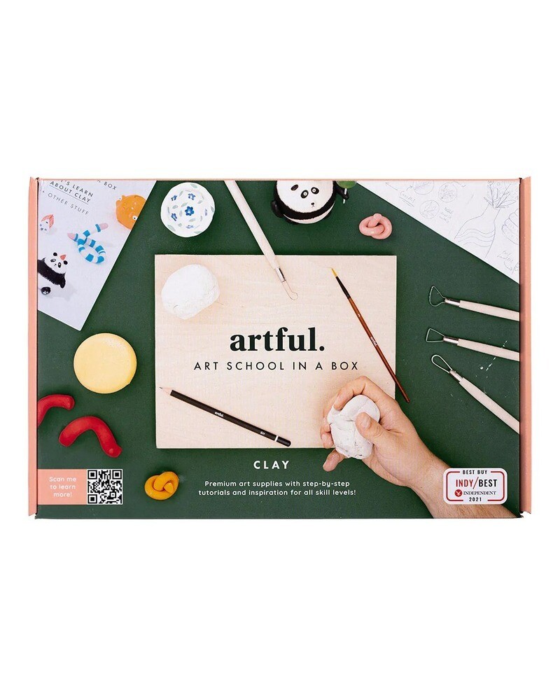 Art School in a Box, Clay Edition All Supplies Included
