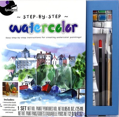 Book Kit: Step-By-Step Watercolour