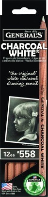 Charcoal Pencil White Singles