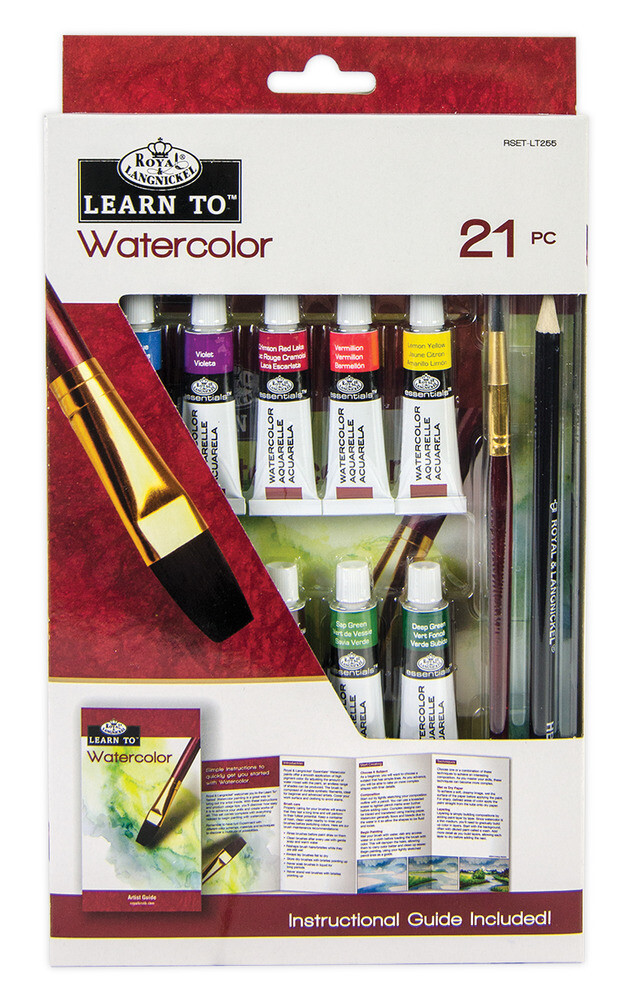 ArtKit, Learn To, Watercolour 21 Peices, Royal Langnickel