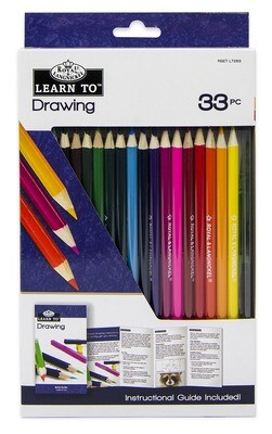 ArtKit, Learn To, Draw 33 Peices, Royal Langnickel