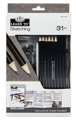 ArtKit, Learn To, Sketching 31 Peices, Royal Langnickel