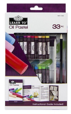 ArtKit, Learn To, Oil Pastel 33 Peices, Royal Langnickel