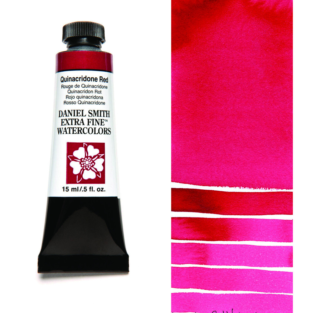 Paint Watercolour Quinacridone Red, 15ml Daniel Smith Series 2
