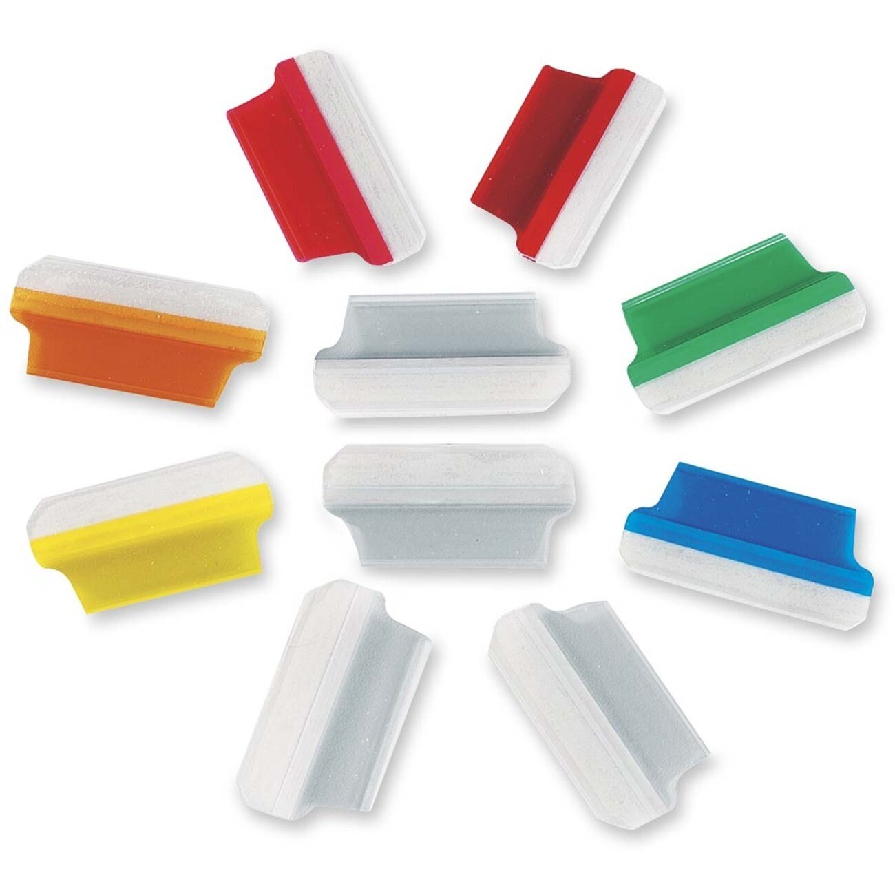 Index Tab, Self-Adhesive 1.5", Assorted Colour, 10 Pack
