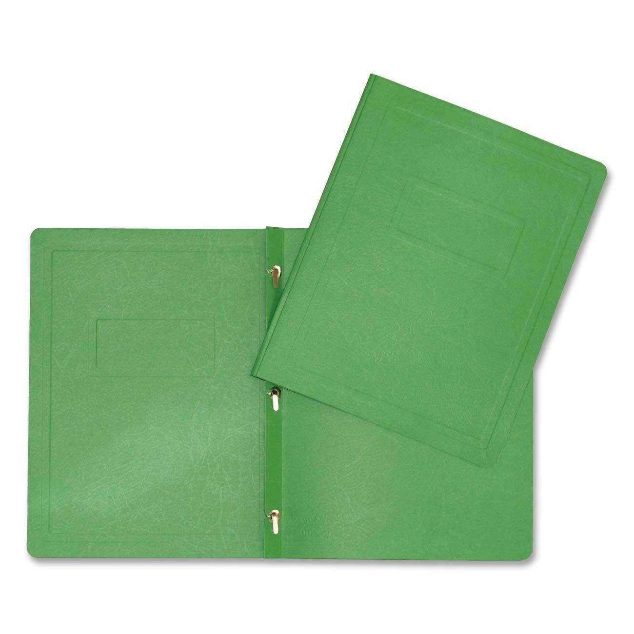 Report Cover, 3 Fastener Green, Box of 25, Hilroy