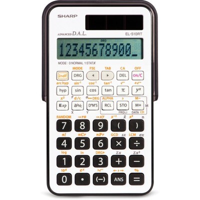 Calculator, Scientific, 169 Function EL510RTB, 11 Digit
