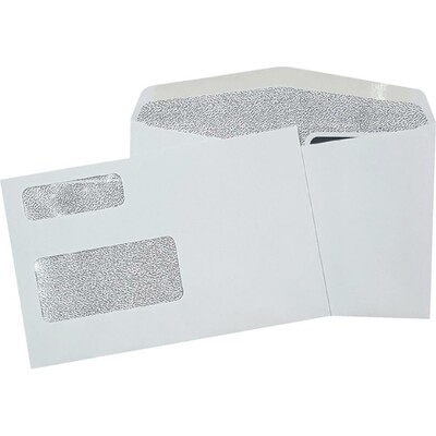 Envelope, T4, 2 Window 25 Pack, 24lb, White