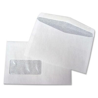 Envelope, T4, Single Window Single, Security Lined, 5.75" x 9"