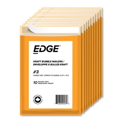 Envelope, Cushioned #3, 8 1/2&quot; x 14 1/2&quot;, Self-Seal, Single, Jiffy-Lite