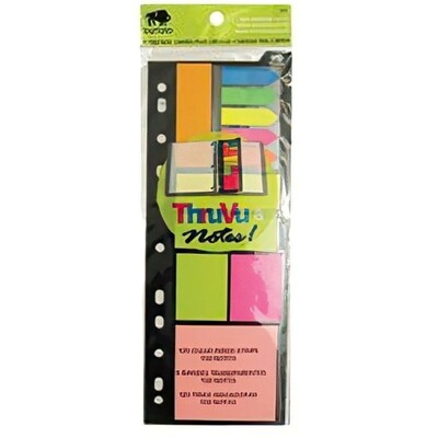 Flags and Note Pads, Binder Pack Value Pack, Assorted