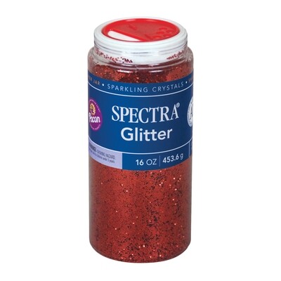 Glitter, Bottle Red, 454 g