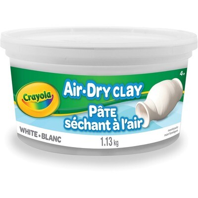 Clay, Air Dry, Tub 1.13 kg, Crayola