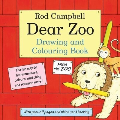 Book, Dear Zoo Drawing and Colouring Book