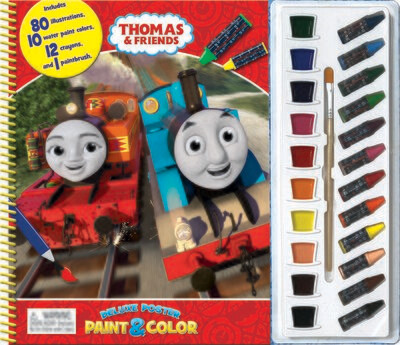 Kit, Thomas and Friends 1 Deluxe Poster, Paint and Color