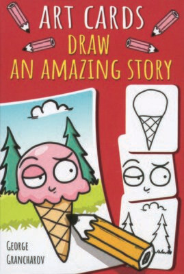 Game, Art Cards, Draw An Amazing Story Easily Draw Different Cartoon Scenarios and Stories