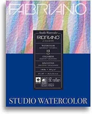 Watercolour Paper Studio Fabriano | 8x10 Cold Press