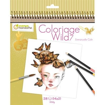 Colouring Book, Coloriage Wild 7 28 Pages