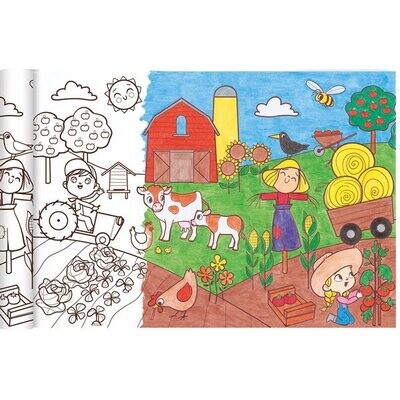 Paper Rolls, Colouring The Farming World, 5 m x 35 cm