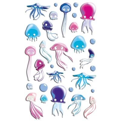 Stickers, Cooky Jelly Fish, 31 Stickers