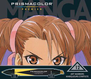 Coloured Pencils, Manga Colours 23 Pack, Prismacolour