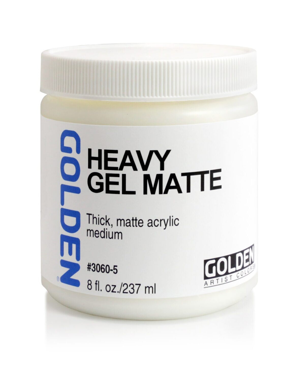 Medium, Matte Gel Heavy 8 Oz, Golden