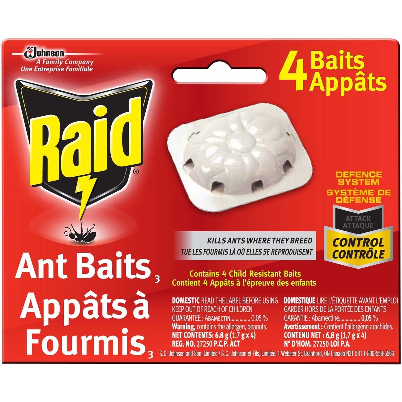 Ant Bait, Raid 4 Baits