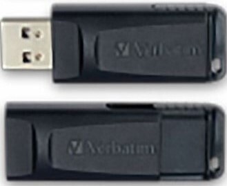 USB, Flash Drive Black, 64 GB, Single, Verbatim