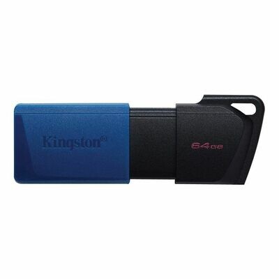 Usb Flash Drive, 64GB Kingston, Black & Blue