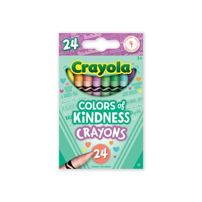Crayons, Crayola Colours of Kindness, 24 Pack