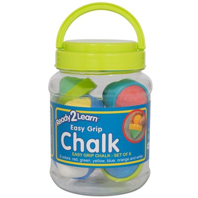 Chalk, Easy to Grip Assorted, 6 Pack, Ready to Learn!