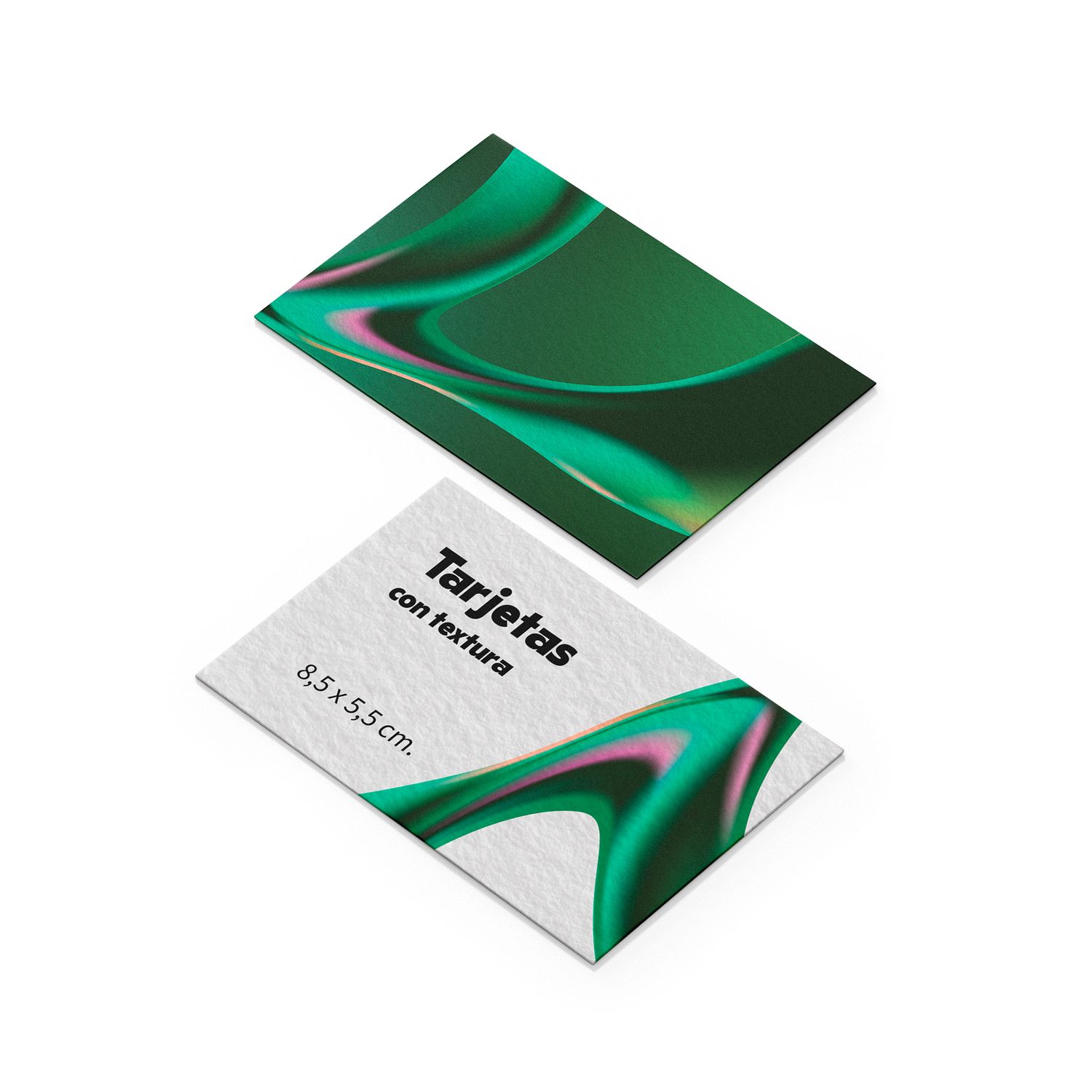 Tarjetas con textura