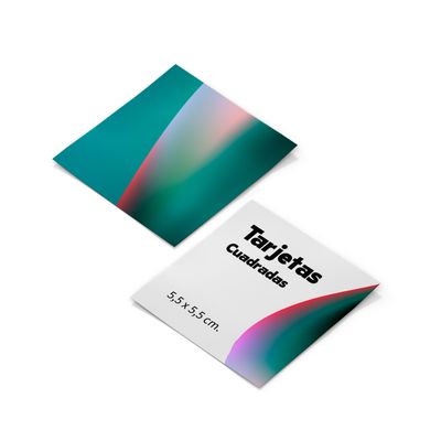 Tarjetas Cuadradas