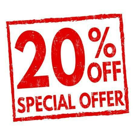 Launching coupon Offer (20 % Off)