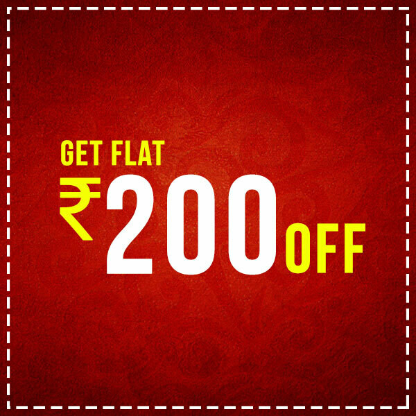 Launching coupon Offer 200 Rs Off
