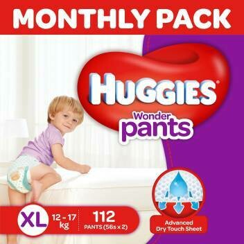 pampers xl monthly pack