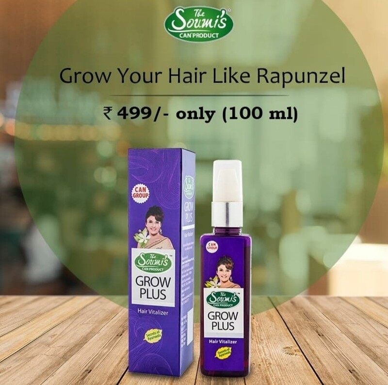 The Soumi&#39;s Can Product GROW PLUS HAIR VITILIZER  (100 ml)