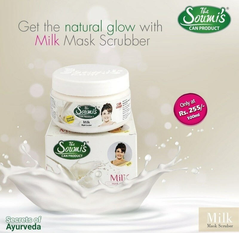 The Soumi&#39;s Can Product Milk Mask Scrubber
