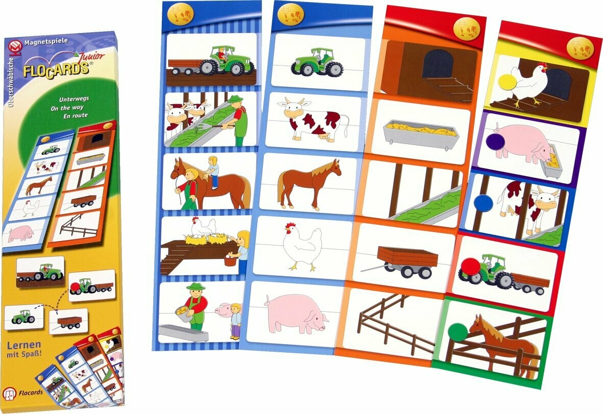 FLOCARDS - Unterwegs Ergänzungskartensatz für Flocards Junior