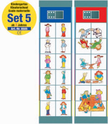 FLOCARDS - Set 5 Kindergarten ab 3 Jahren