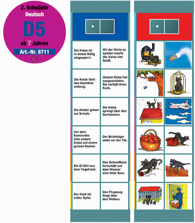 FLOCARDS - Set D5 Deutsch 1. Klasse FLOCARDS - Set D5 Deutsch 1. Klasse