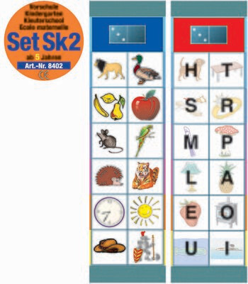 FLOCARDS - Set SK2 Buchstaben und Wörter