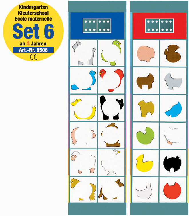 FLOCARDS - Set 6 Kindergarten ab 4 Jahren FLOCARDS - Set 6 Kindergarten ab 4 Jahren