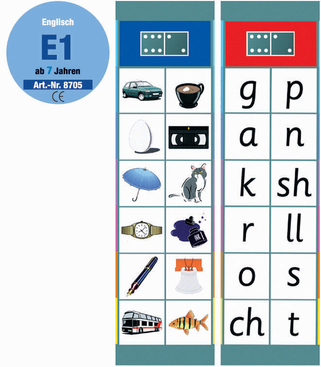FLOCARDS - Set E1 Englisch