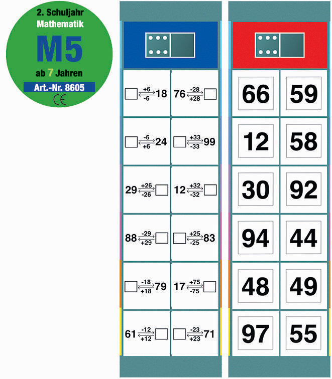FLOCARDS - Set M5 Mathematik 2. Klasse FLOCARDS - Set M5 Mathematik 2. Klasse