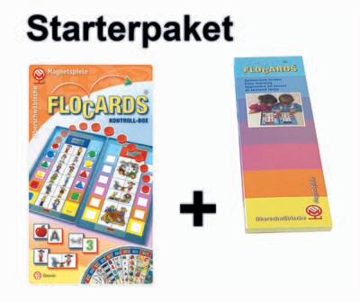 FLOCARDS - Starterpaket: Kontrollbox mit 1 Kartensatz